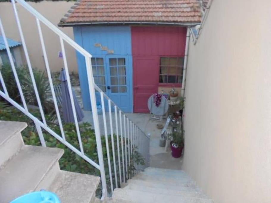 Apartmán Fabienne Cote Jardins De La Fontaine Nîmes Exteriér fotografie